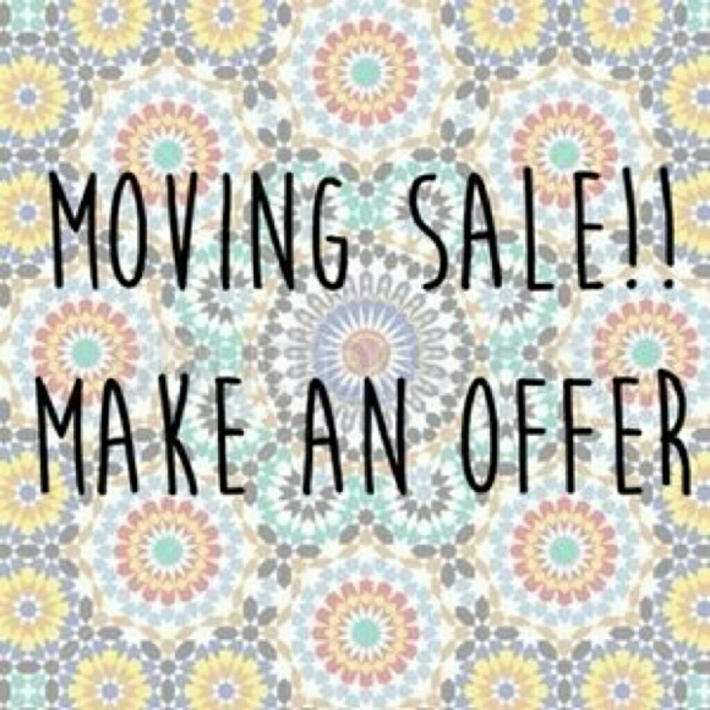 Moving sale!